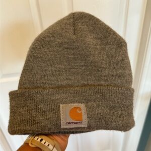 Carhartt gray beanie hat